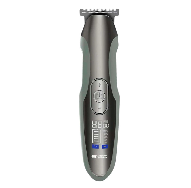 ماشین اصلاح و خط زن ۱۰ کاره انزو مدل EN-5055 همه کاره حرفهای برای اصلاح سر صورت و بدن Enzo EN-5055 10-function shaving and trimming machine, versatile professional for shaving the head, face and body