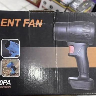جت فن شارژی ۴۸ ولت ویولنت فن (Violent Fan) مینی جت توربو فن ۳۵۰۰۰ پاسکال با موتور براشلس Violent Fan 48V Rechargeable Jet Fan Mini Jet Turbo Fan 35000 Pascal with Brushless Motor