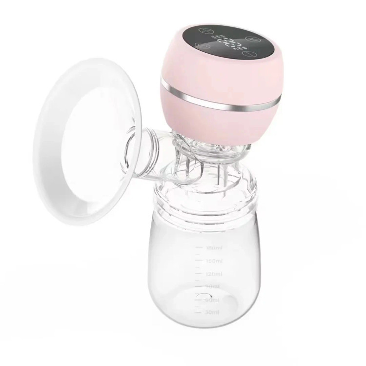 شیردوش شارژی پرتابل XL-2401 دارای 9 سطح تنظیم بدون درد و بی صدا با شارژ USB Portable rechargeable breast pump XL-2401 has 9 painless and silent adjustment levels with USB charging